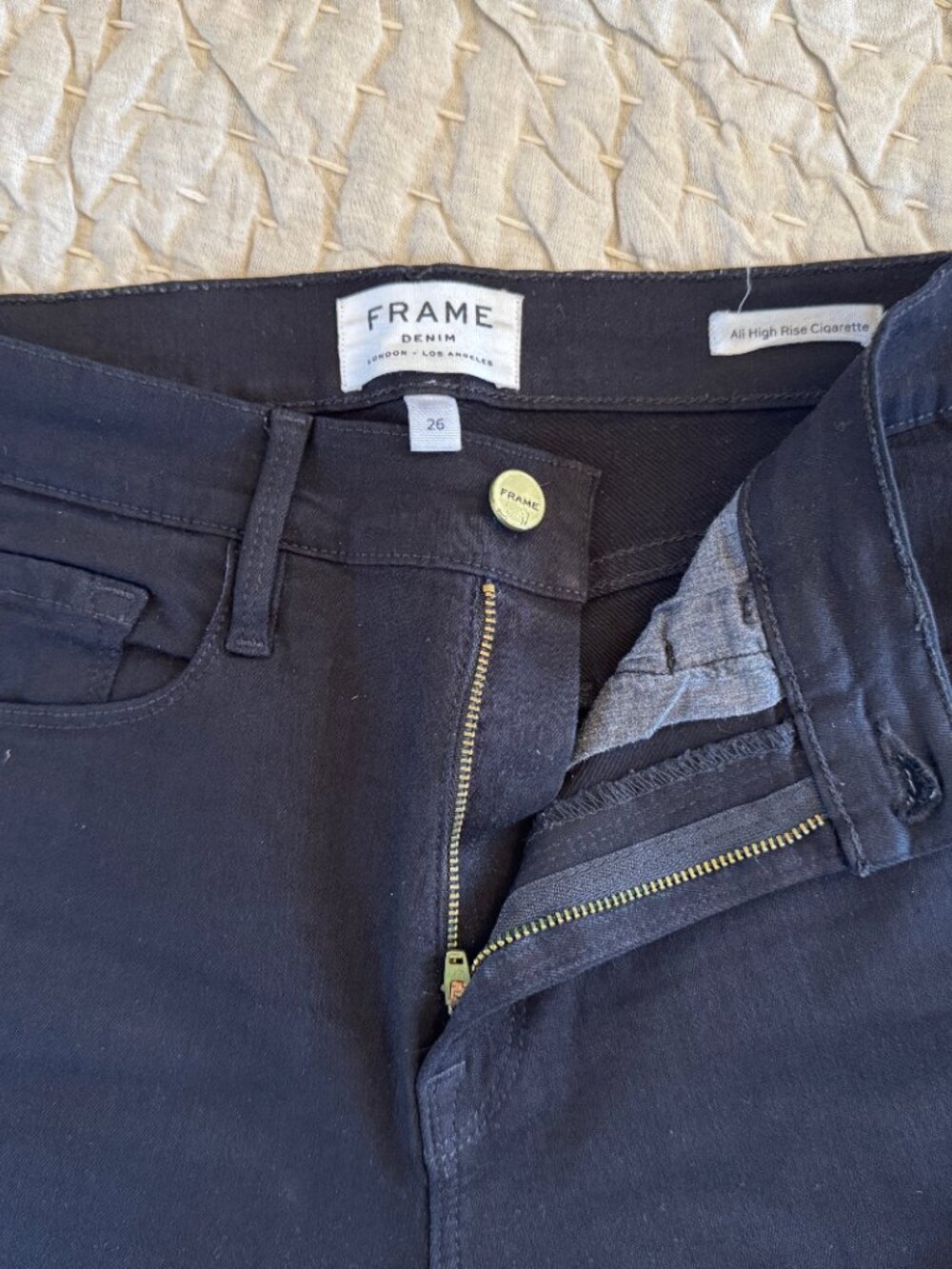 Frame Denim Ali High Rise Cigarette - Picture 3 of 5